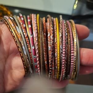 35.Multicolor Bangle Set